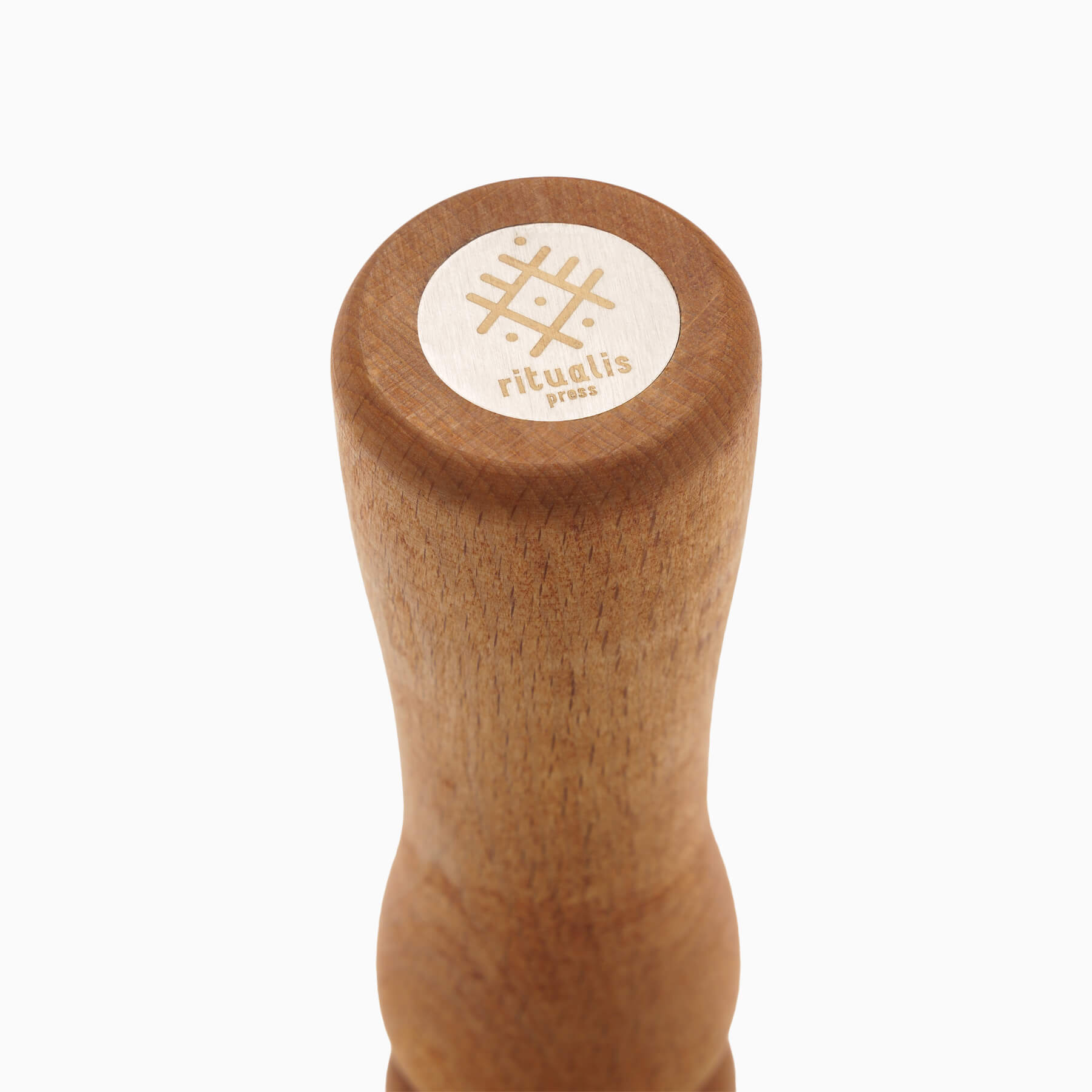 Ritualis Press 12 cm Ink Roller Brand Logo