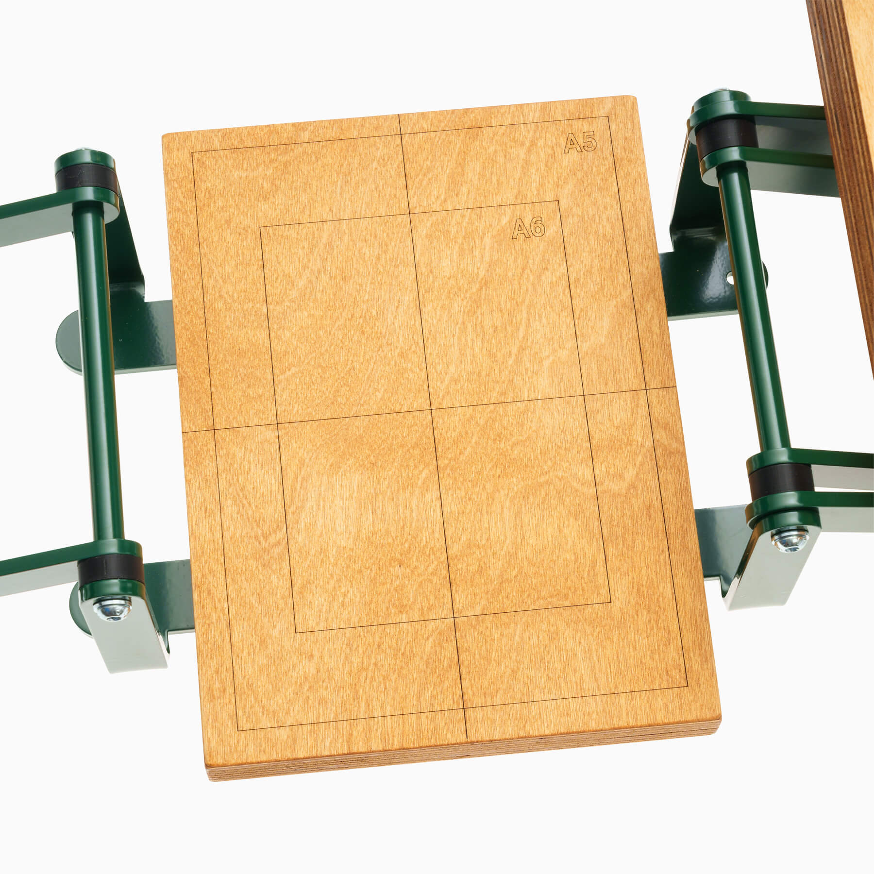 Ritualis Press A5 Linocut Press Centering Lines