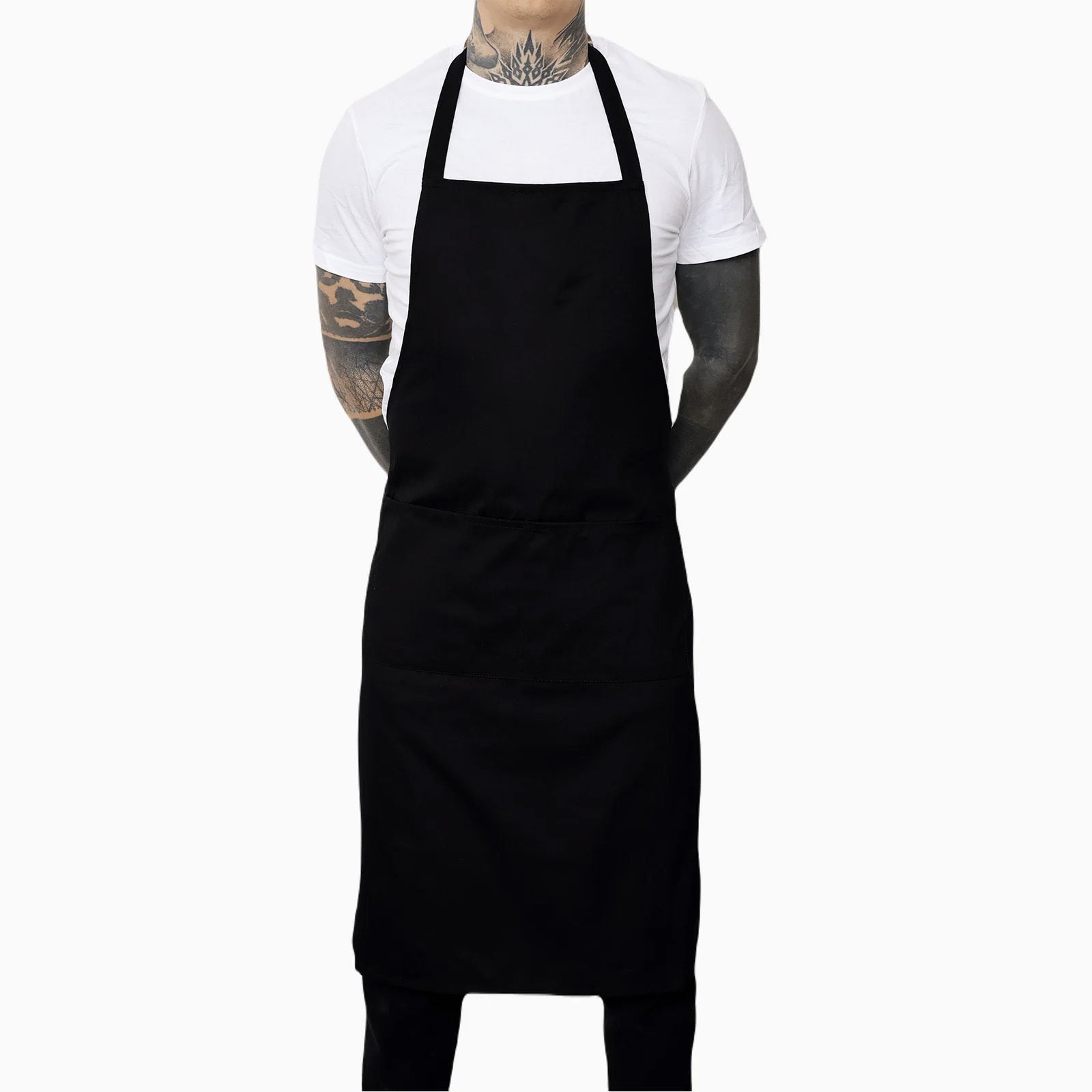 Ritualis Press Artist Apron Person View #color_black