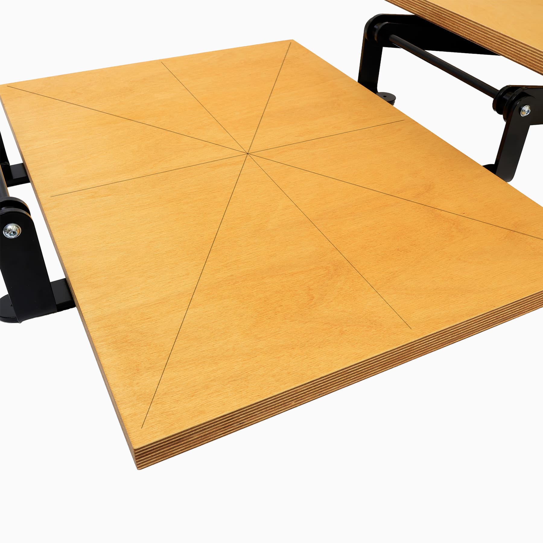 Ritualis Press textile A2 lino print press inside view