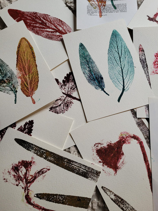 Printing with plants by Chloé K.