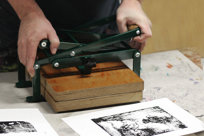 Linopres Ritualis Press - A3 - Linocut Press