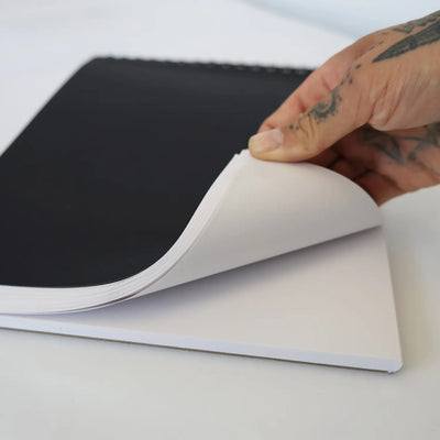 Ritualis Press Notepad Blank Paper Pad Inside