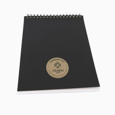 Ritualis Press Notepad Blank Paper Pad Close