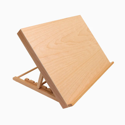 Ritualis Press Portable Wooden Easel Side View